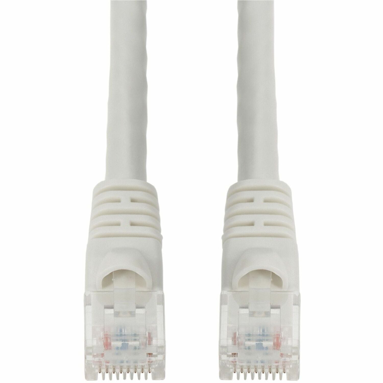 AddOn 1ft White CAT 6 PVC Ethernet Cable Snagless Bubble Boot RJ-45 M/M - ADD-1FCAT6-WE