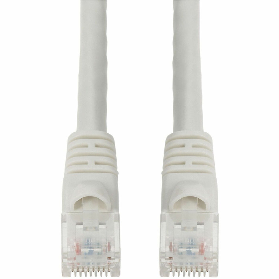 AddOn 1ft White CAT 6 PVC Ethernet Cable Snagless Bubble Boot RJ-45 M/M - ADD-1FCAT6-WE