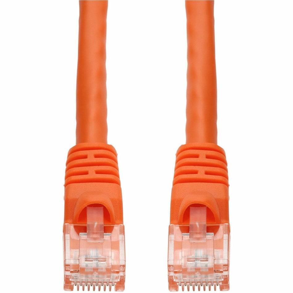 AddOn 25ft Orange CAT 6 PVC Ethernet Cable Snagless Bubble Boot RJ-45 M/M - ADD-25FCAT6-OE