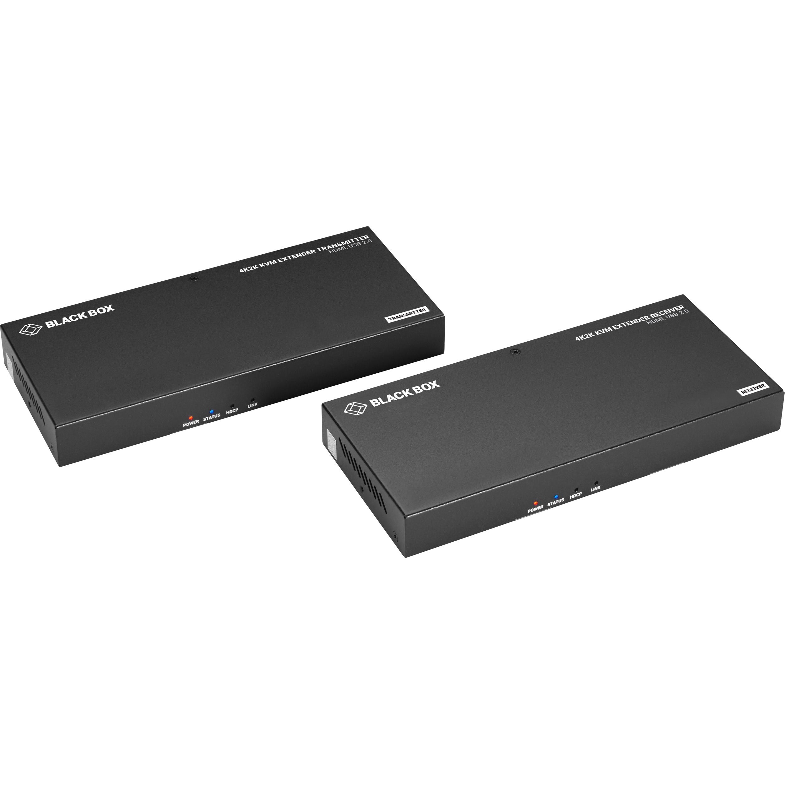 Black Box KVM Extender - 4K@60Hz, HDMI 1.4, USB 2.0, CAT5e/6/6A - ACU1700A