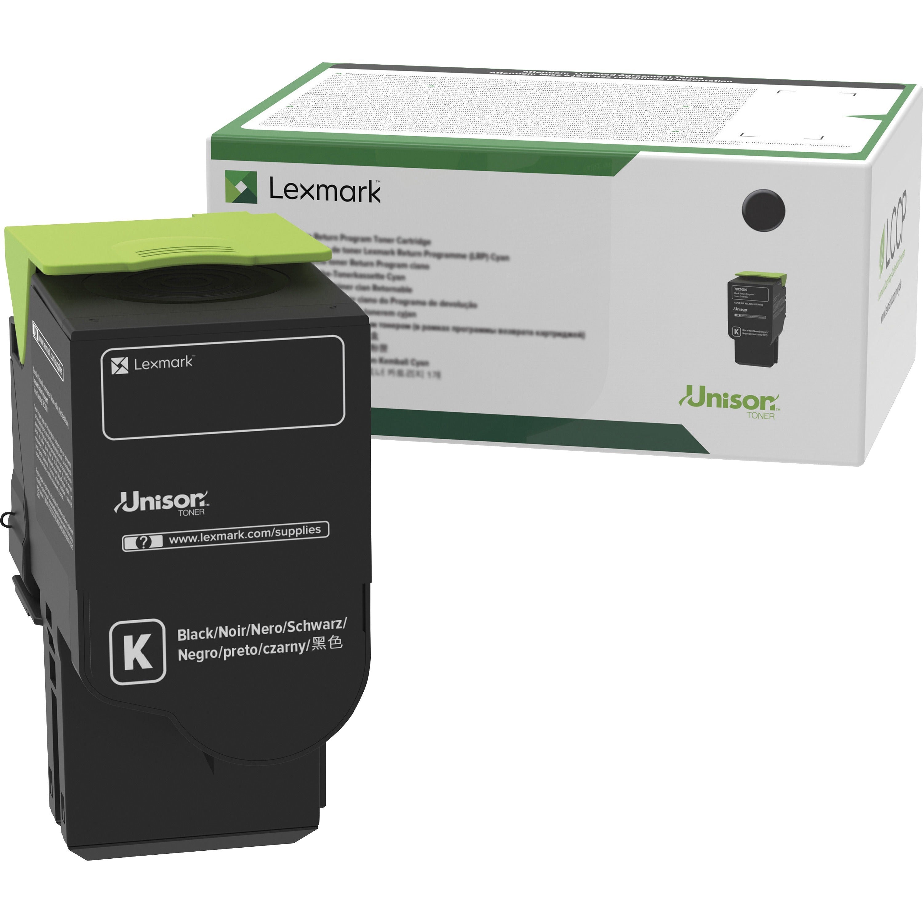 Lexmark Unison Original Standard Yield Laser Toner Cartridge - Black - 1 Each - C2310K0