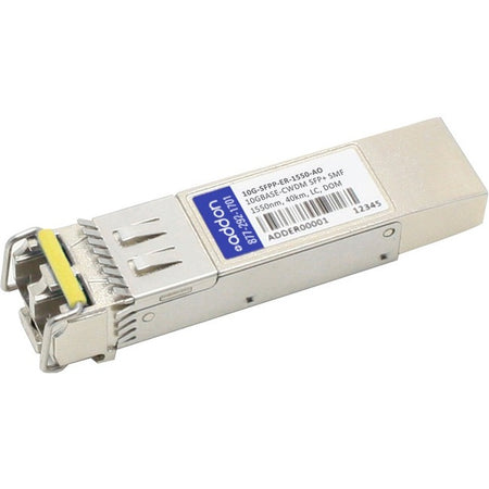 Brocade (Formerly) 10G-SFPP-ER-1550 Compatible TAA Compliant 10GBase-CWDM SFP+ Transceiver (SMF, 1550nm, 40km, LC, DOM) - 10G-SFPP-ER-1550-AO