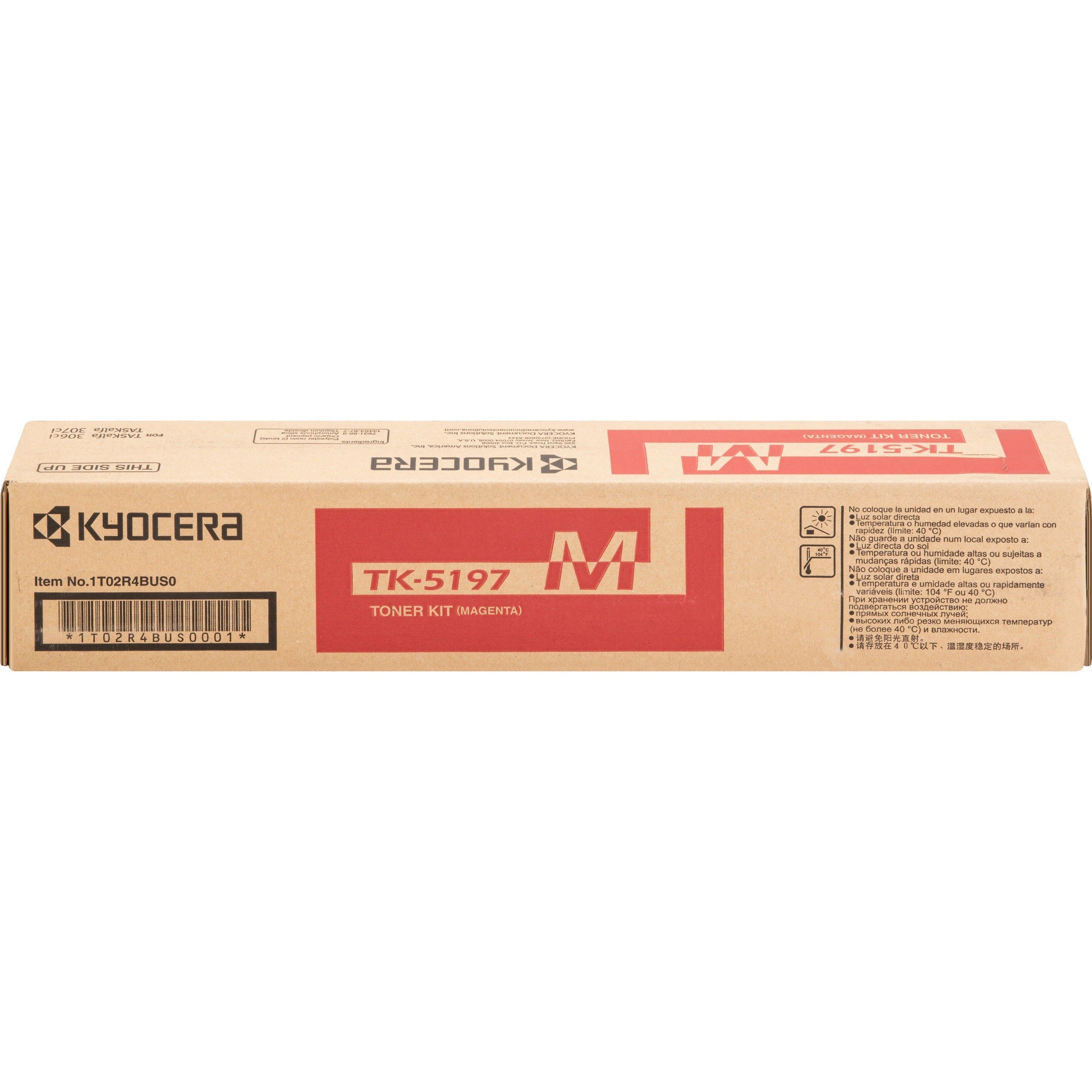 Kyocera TK-5197M Original Laser Toner Cartridge - Magenta - 1 Each - TK5197M