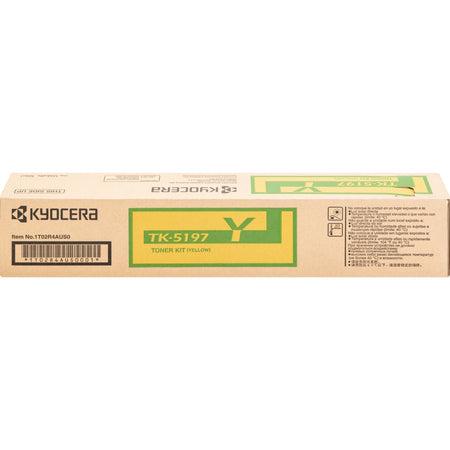 Kyocera TK-5197Y Original Laser Toner Cartridge - Yellow - 1 Each - TK5197Y