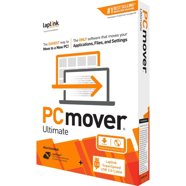 Laplink PCmover v.11.0 Ultimate - 10 User - PAFGPCMP0B00APURTPEN