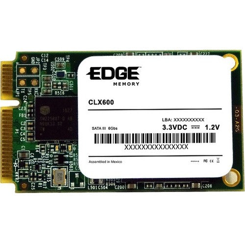 EDGE CLX600 250 GB Solid State Drive - mSATA (MO-300) Internal - SATA (SATA/600) - TAA Compliant - PE256326