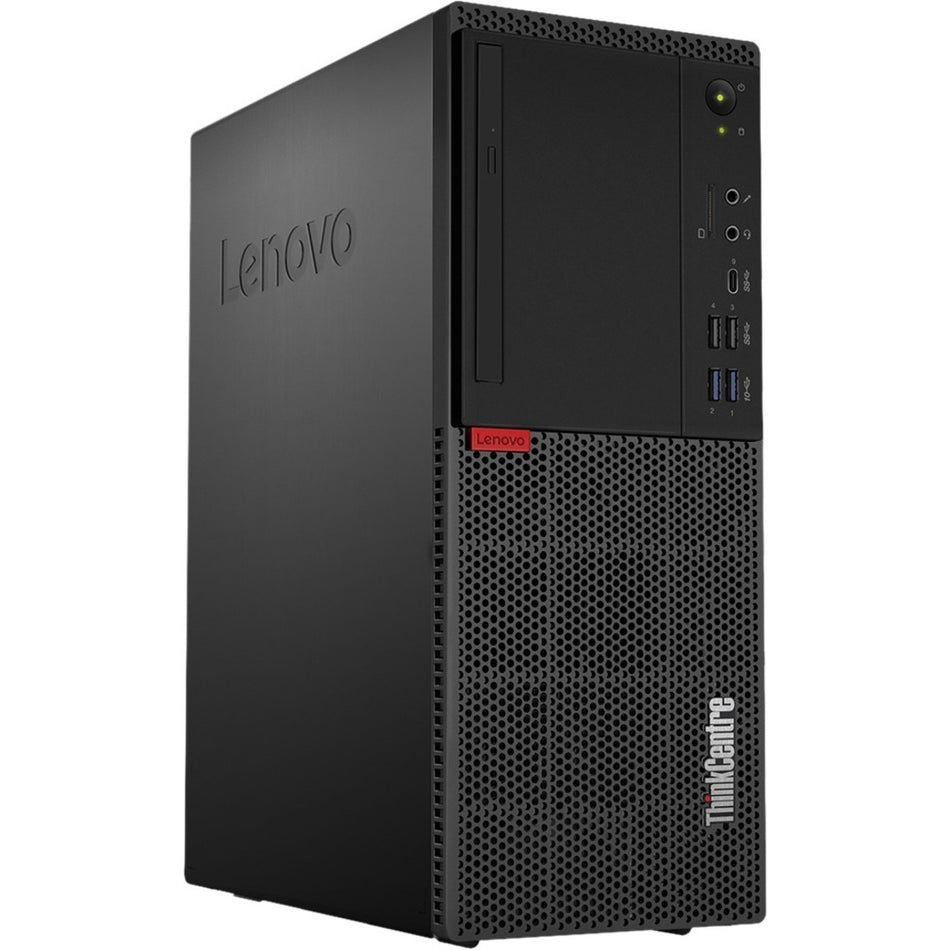 Lenovo ThinkCentre M720t 10SQ0012US Desktop Computer - Intel Core i3 8th Gen i3-8100 3.60 GHz - 4 GB RAM DDR4 SDRAM - 1 TB HDD - Tower - 10SQ0012US