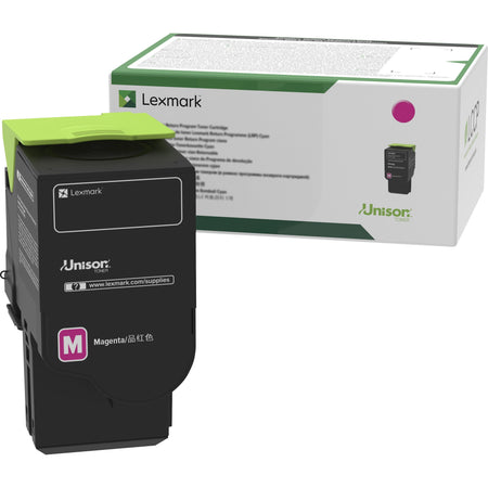 Lexmark Unison Original Ultra High Yield Laser Toner Cartridge - Magenta - 1 Each - 78C1UM0