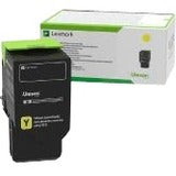 Lexmark Unison Original Standard Yield Laser Toner Cartridge - Yellow Pack - 78C10YE