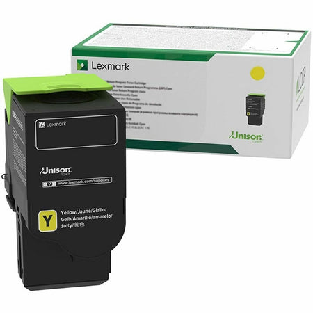 Lexmark Unison Original Extra High Yield Laser Toner Cartridge - Yellow Pack - 78C1XYE