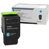 Lexmark Unison Original Ultra High Yield Laser Toner Cartridge - Cyan Pack - 78C0U20