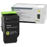 Lexmark Unison Original Ultra High Yield Laser Toner Cartridge - Yellow Pack - 78C0U40