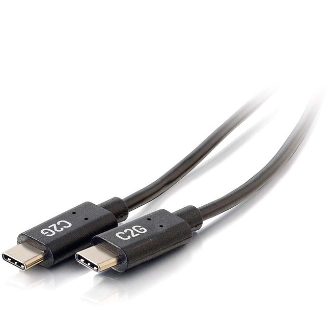 C2G 6ft USB C Cable - USB C to USB C Cable - USB C 2.0 3A - 480 Mbps - M/M - 28826