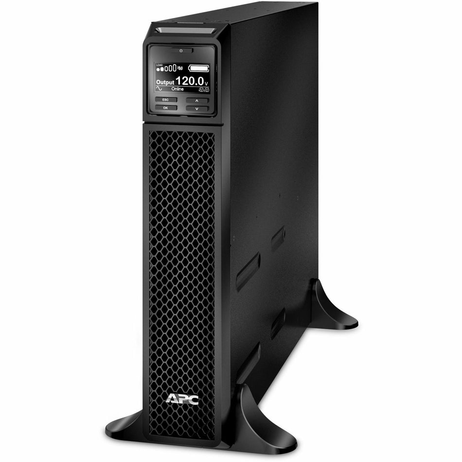 APC Smart-UPS On-Line, 3kVA, Rack/Tower, 120V, 8x 5-20R+1x L5-30R NEMA outlets, SmartSlot, Extended runtime, W/O rail kit [TAA] - SRT3000XLAUS