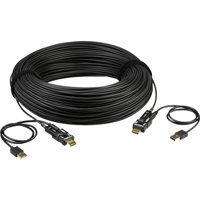 ATEN 100M True 4K HDMI 2.0 Active Optical Cable (True 4K@100m)-TAA Compliant - VE7835