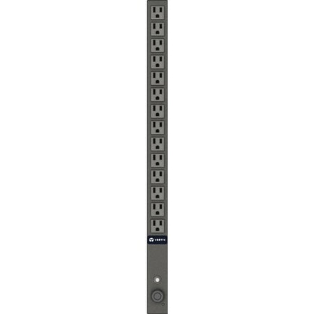 Vertiv Geist Rack PDU, Basic, Vertical, 15A, 120V, (14)5-15R - VP9567