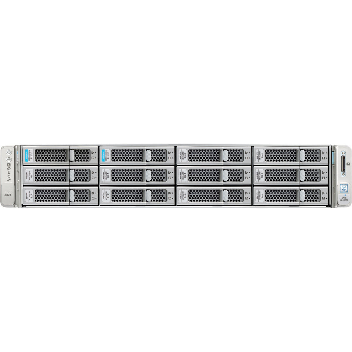 Cisco C240 M5 2U Rack-mountable Server - 2 x Intel Xeon 4114 2.20 GHz - 64 GB RAM - 12Gb/s SAS Controller - KIN-UCSM5-2RU-K9