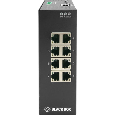 Black Box Industrial Managed Gigabit Ethernet Switch - LIG1080A