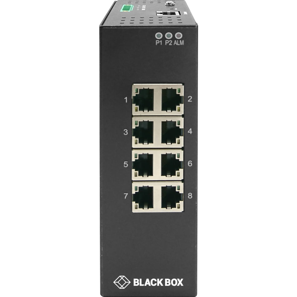 Black Box Industrial Managed Gigabit Ethernet Switch - LIG1080A