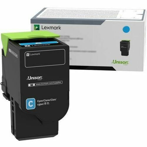 Lexmark Unison Original Ultra High Yield Laser Toner Cartridge - Cyan Pack - 78C0UCG