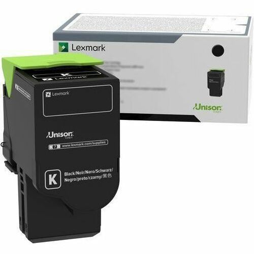 Lexmark Unison Original Ultra High Yield Laser Toner Cartridge - Black Pack - 78C0UKG