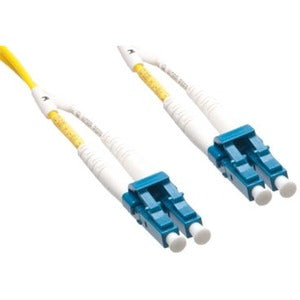 Axiom LC/LC Singlemode Duplex OS2 9/125 Fiber Optic Cable 100m - TAA Compliant - AXG96196