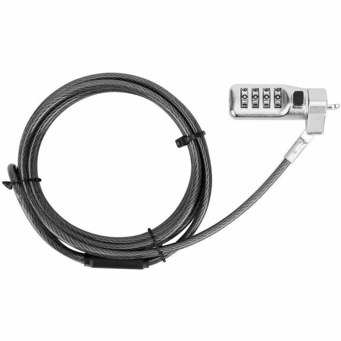 Targus DEFCON Compact Serialized Combo Cable Lock - ASP71GLX-S