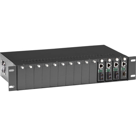 Black Box Pure Networking Media Converter Chassis - LHGC-RACK