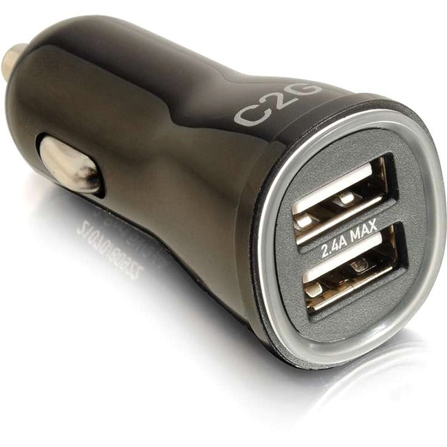 C2G USB Car Charger - Power Adapter - Smart Car Charger - 21070