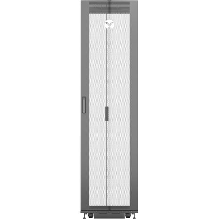 Vertiv VR Rack - 48U Server Rack Enclosure| 600x1100mm| 19-inch Cabinet with Shock Packaging - VR3107SP