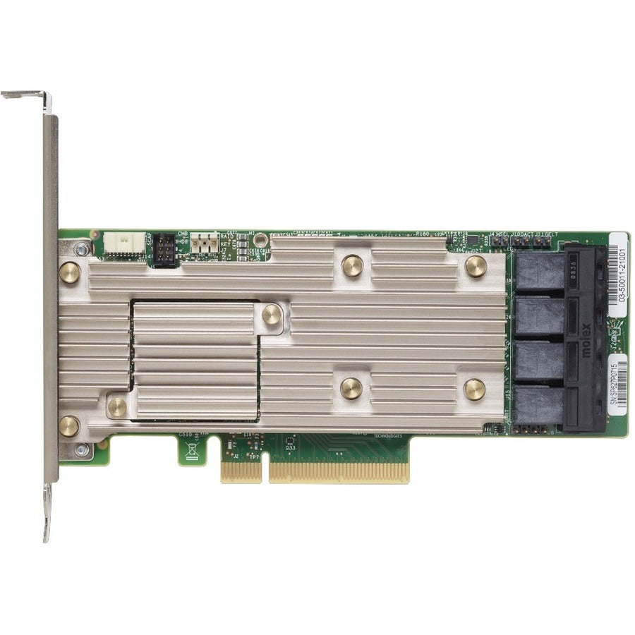 Lenovo ThinkSystem RAID 930-16i 8GB Flash PCIe 12Gb Adapter - 4Y37A09721