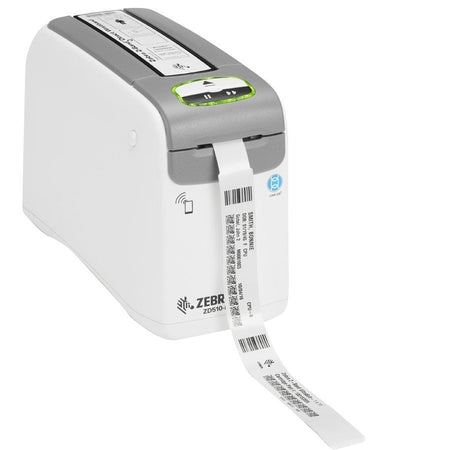 Zebra ZD510-HC Direct Thermal Printer - Monochrome - Portable - Wristband Print - USB - Bluetooth - Wireless LAN - ZD51013-D01B01FZ