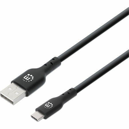 USB-C to USB-A Cable, 3m, Male to Male, 480 Mbps (USB 2.0), Hi-Speed USB, Black, Lifetime Warranty - 354936