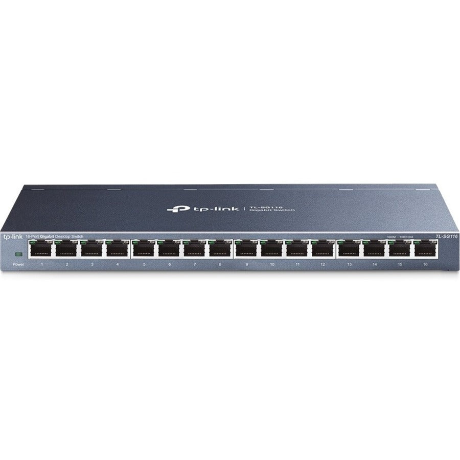 TP-Link TL-SG116 - 16-Port Gigabit Ethernet Network Switch - Limited Lifetime Protection - TL-SG116
