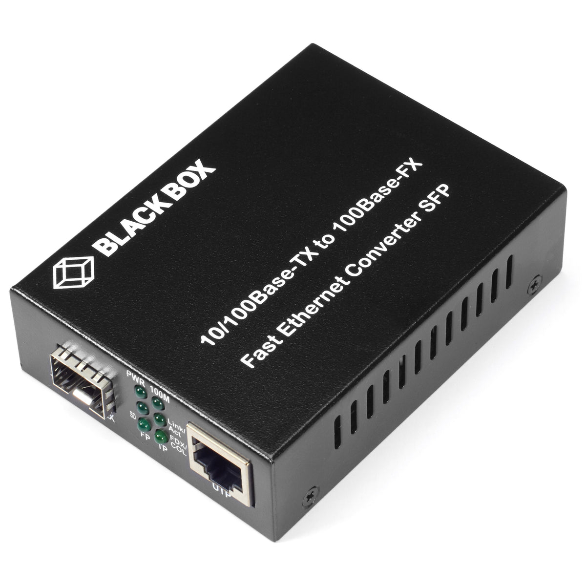 Black Box Pure Networking Fast Ethernet (100-Mbps) Media Converter - LHC210A