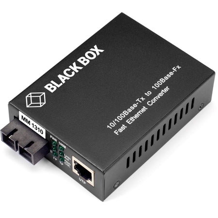 Black Box Pure Networking Fast Ethernet (100-Mbps) Media Converter - LHC211A