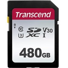 Transcend 480 GB Class 10/UHS-I (U3) SDXC - TS480GSDC300S