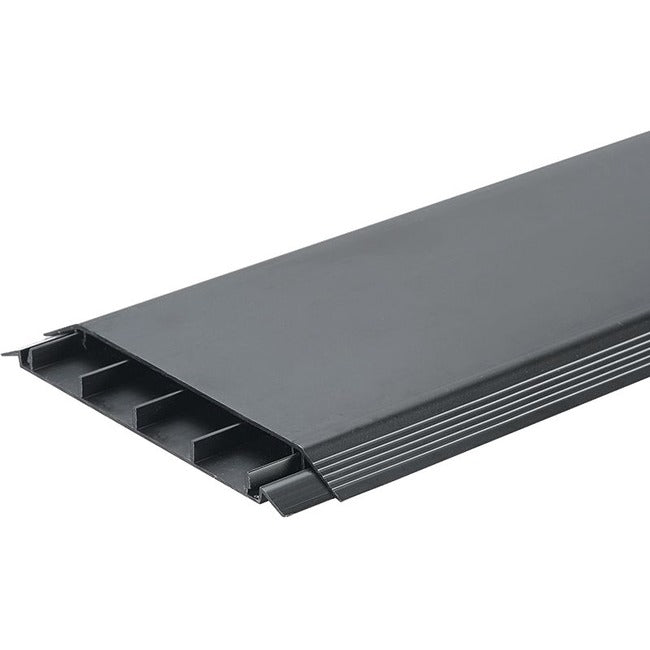 Panduit 6 Foot Above Floor Raceway Base and Cover, Black - AFR4BCBL6