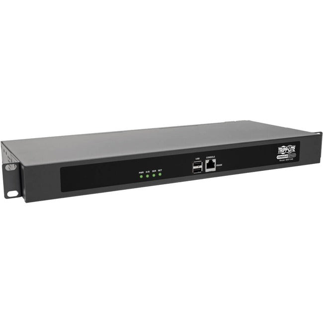 Tripp Lite by Eaton 48-Port Console Server, USB Ports (2) - Dual GbE NIC, 4 Gb Flash, Desktop/1U Rack, TAA - B097-048