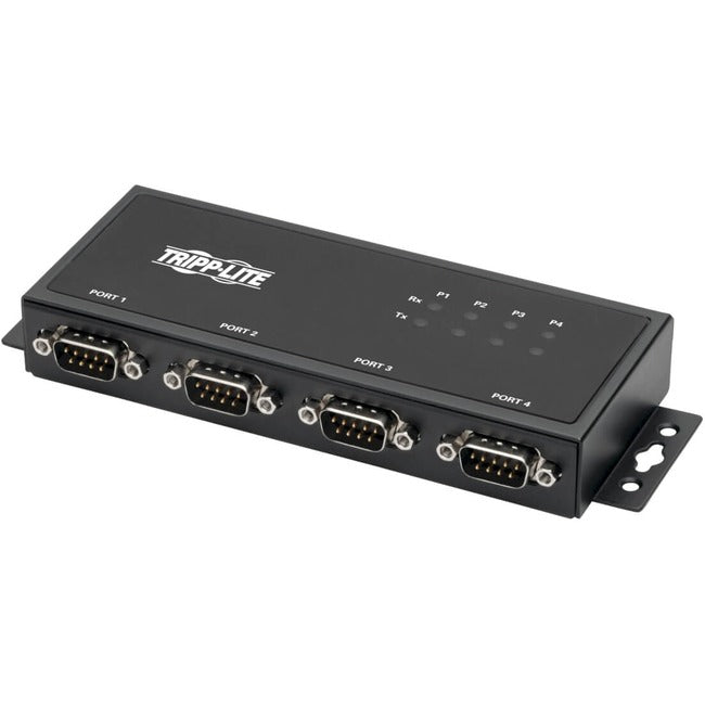 Tripp Lite by Eaton 4-Port RS-422/RS-485 USB to Serial FTDI Adapter with COM Retention (USB-B to DB9 F/M) - U208-004-IND