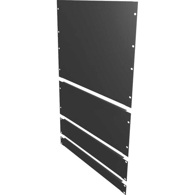 Vertiv 19" Blanking Panel Kit (1U, 2U, 4U, 8U) Black (Qty 1 ea. Size) - VRA2002