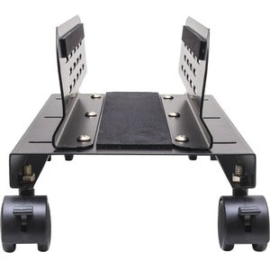 IO Crest Slim PC or UPS Metal Floor Stand with Adjustable Width and Caster Wheels - SY-ACC65093