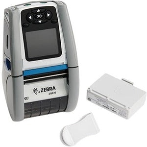 Zebra ZQ610-HC Mobile Direct Thermal Printer - Monochrome - Portable - Receipt Print - Bluetooth - Wireless LAN - Battery Included - ZQ61-HUWA000-00