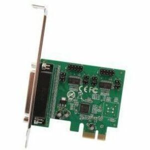 SYBA Multimedia 2 Port DB9 Serial and 1 Port DB25 Parallel Printer PCI-Express 2.0 x1 Combo Card - SI-PEX50103 - SI-PEX50103