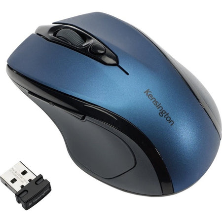 Kensington Pro Fit Mid-Size Wireless Mouse - Sapphire Blue - K72421AMA