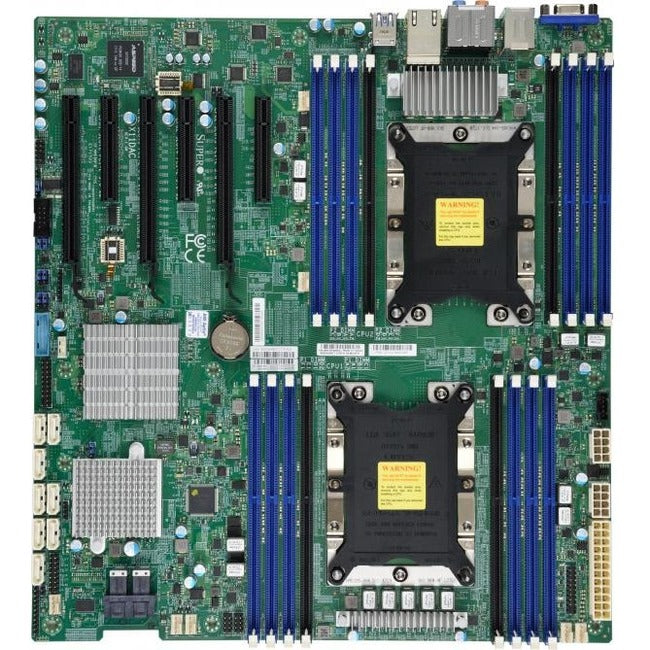 Supermicro X11DAC Workstation Motherboard - Intel C621 Chipset - Socket P LGA-3647 - Extended ATX - MBD-X11DAC-O