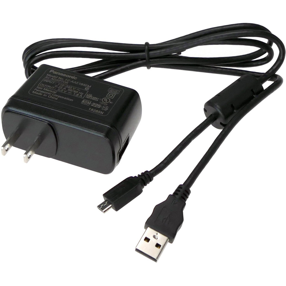 Panasonic AC Wall USB Charger (5v) with Male USB-b - FZ-AAE184EM