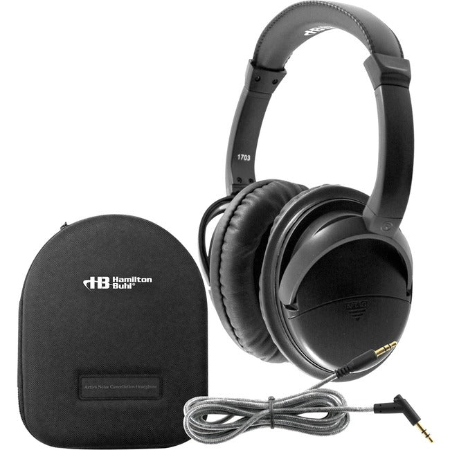 Hamilton Buhl Deluxe Active Noise-Cancelling Headphones with Case - NCHBC1