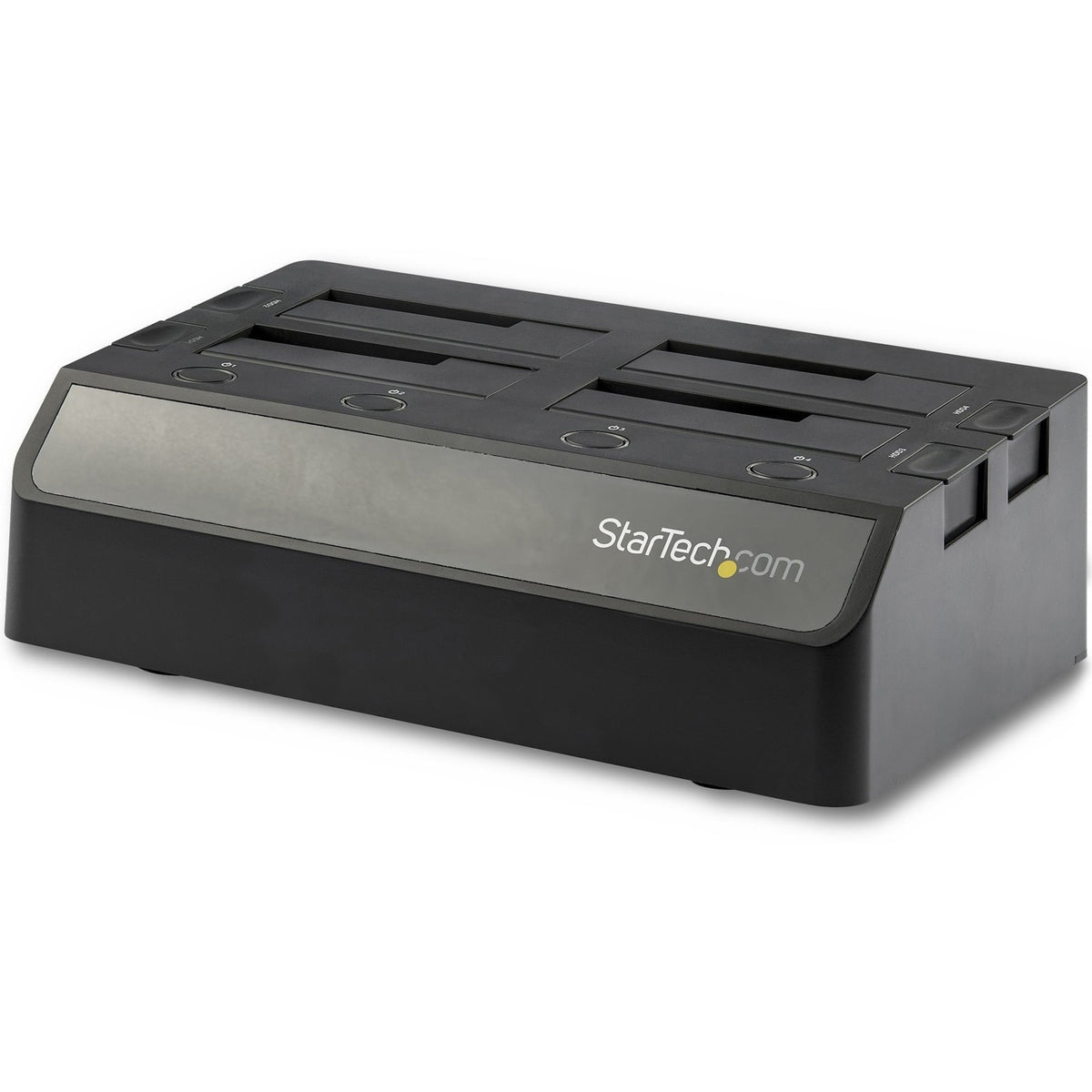 StarTech.com 4-Bay USB to SATA Hard Drive Docking Station, USB 10Gbps, External 2.5/3.5" SSD/HDD Dock, SATA III, Hot-Swap, Top-Loading - SDOCK4U313