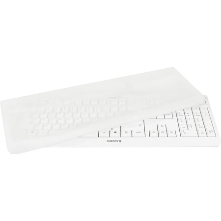 CHERRY WHITE EZCLEAN Wired Covered Cleanable Keyboard - EZN-0800EU-0